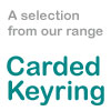 A selection of Keyrings from C&S Products
