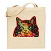 Cotton Bag - Psychedelic Cat