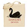 Cotton Bag - Bespoke Black Swan bag
