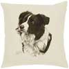 Cushion - Border Collie by Mike Sibley