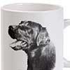 Mug - Black Labrador by Mike Sibley