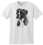 Example of Mike Sibley products - Boxer on t-shirt